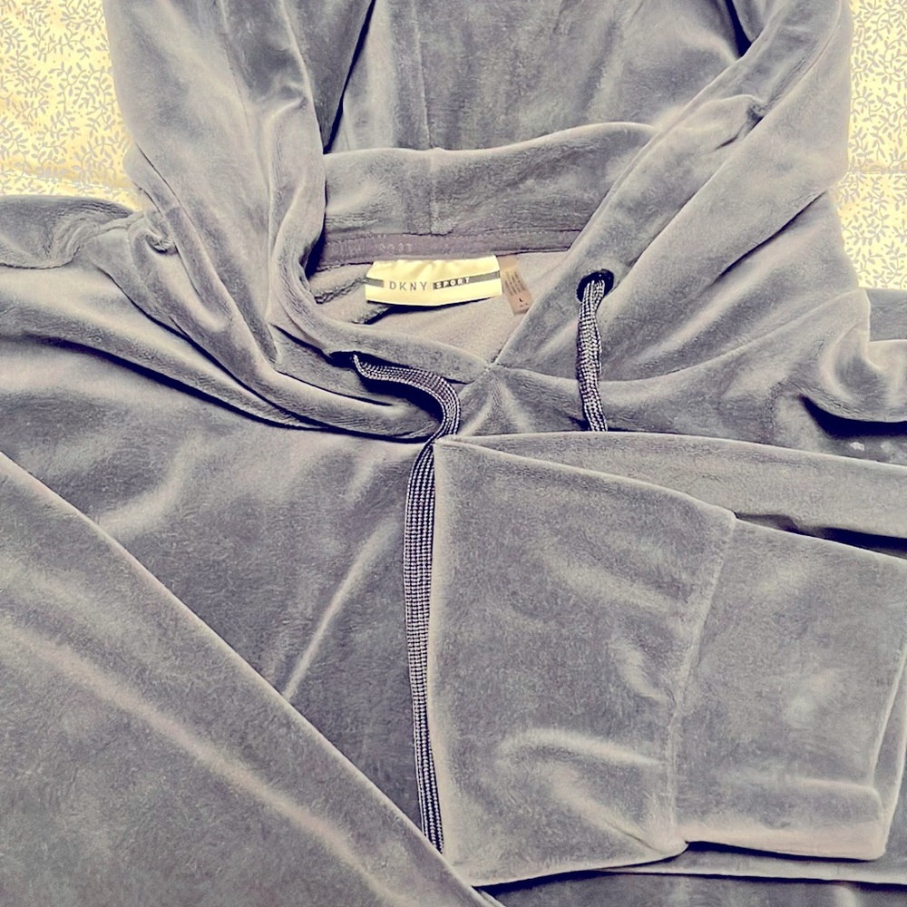 DKNY Sport Velvet hoodie